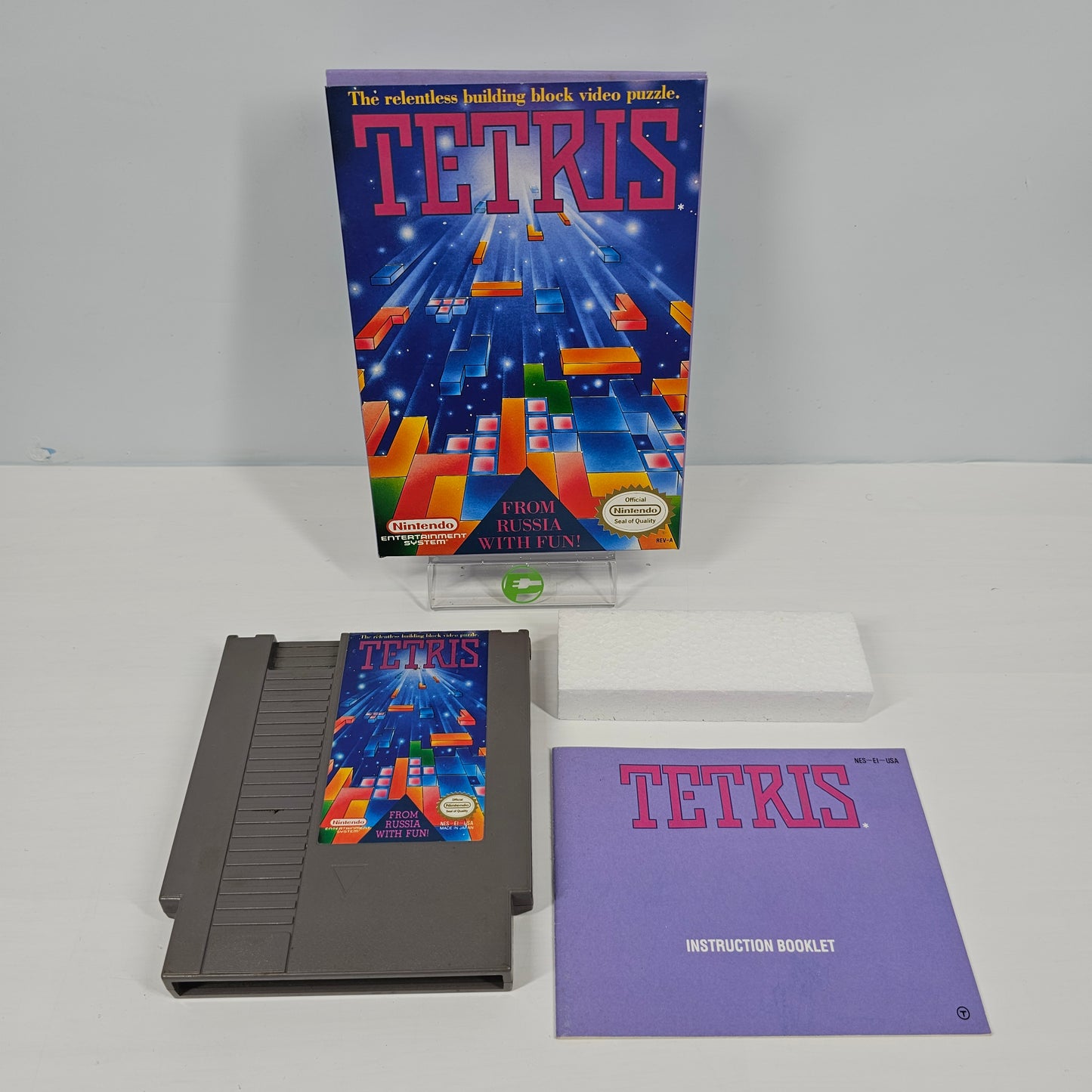 Tetris (Nintendo NES, 1989) Cartridge Only