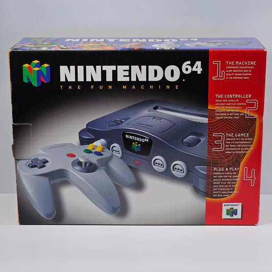 Nintendo 64 N64 Video Game Console NUS-001 Gray