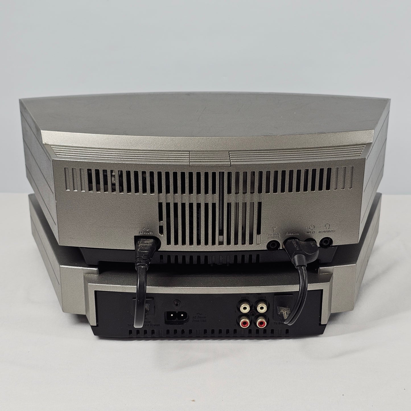 Bose Wave Music System AM/FM Radio and CD Player Silver AWRCC1 With CD Changer