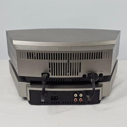 Bose Wave Music System AM/FM Radio and CD Player Silver AWRCC1 With CD Changer