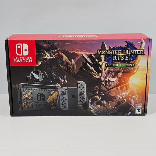 New Nintendo Switch v2 Game Console HAC-001(-01) Monster Hunter Rise Edition