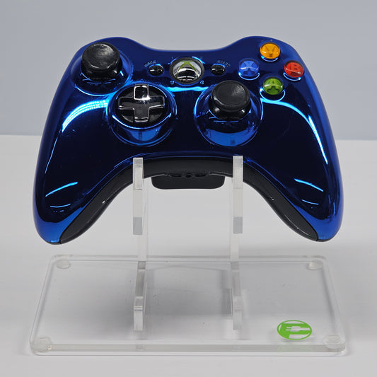 Microsoft Xbox 360 Wireless Controller Chrome Blue 1403