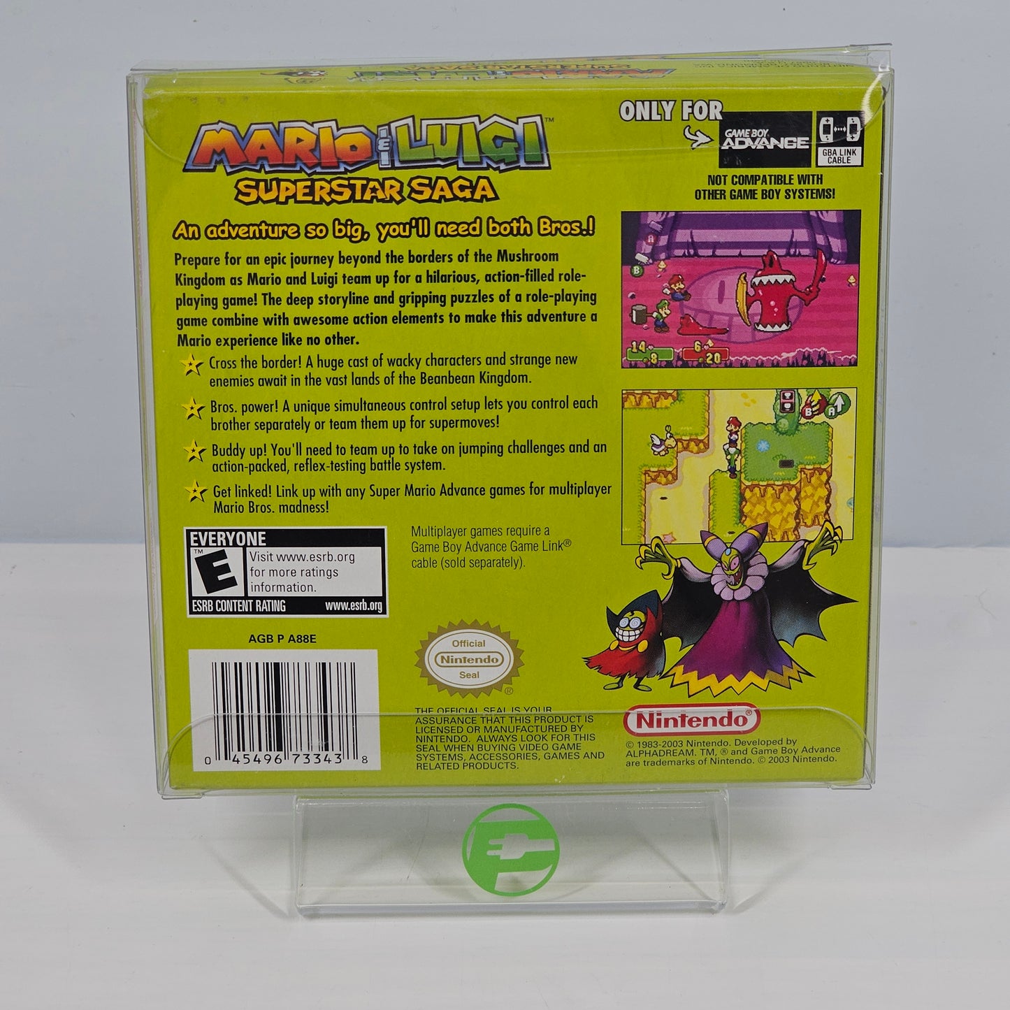 Mario and Luigi Superstar Saga (Nintendo GameBoy Advance, 2003)