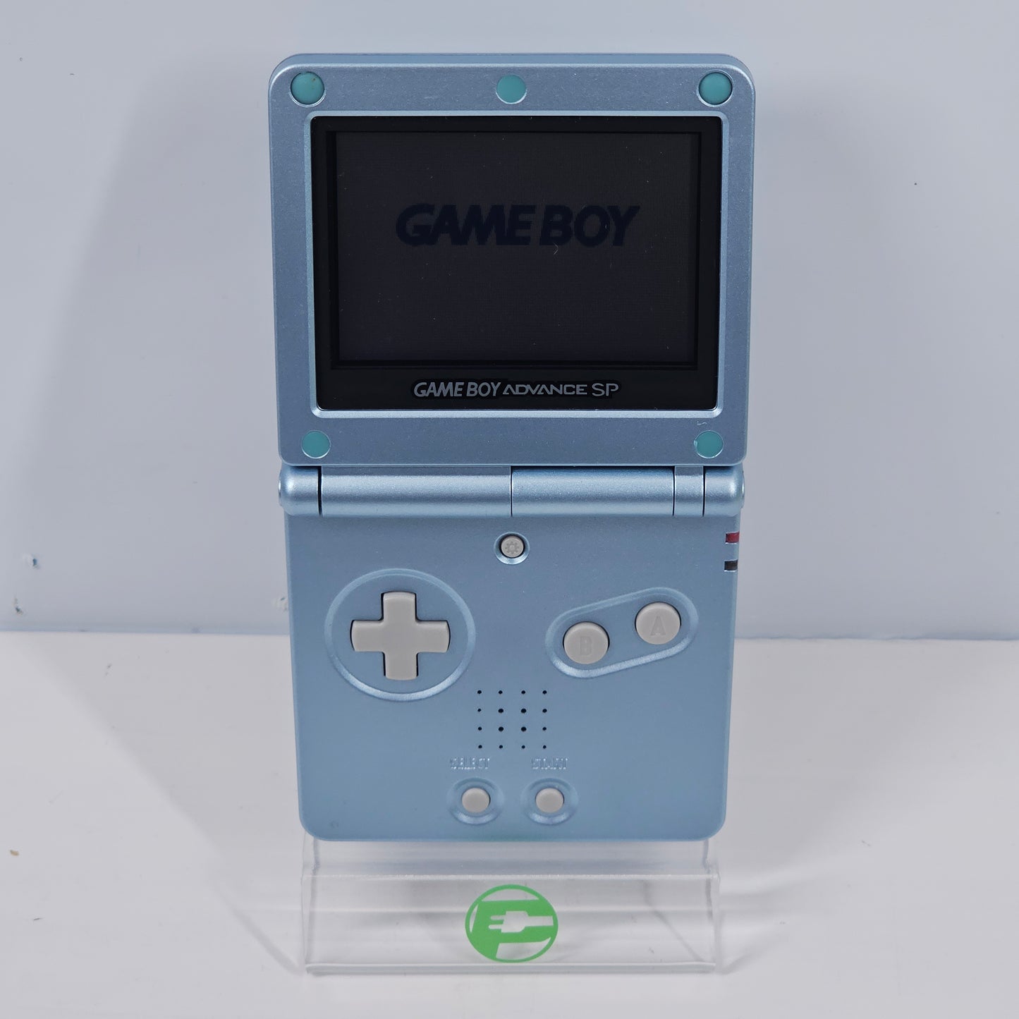 Nintendo Game Boy Advance SP Handheld Game Console Only AGS-001 Powder Blue