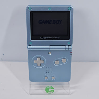 Nintendo Game Boy Advance SP Handheld Game Console Only AGS-001 Powder Blue