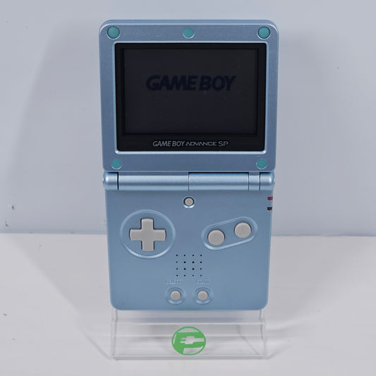 Nintendo Game Boy Advance SP Handheld Game Console Only AGS-001 Powder Blue